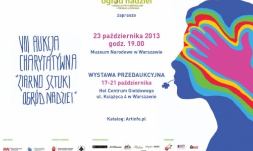 VIII Aukcja Charytatywna „ziarno Sztuki – ogród Nadziei”