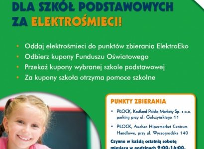 Płock: zbiórka elektrośmieci w najbliższą sobotę (22.02)!
