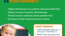 Płock: zbiórka elektrośmieci w najbliższą sobotę (22.02)! BIZNES, Edukacja - W Płocku odbędzie się zbiórka ZSEE w ramach programu "Moje miasto bez elektrośmieci"