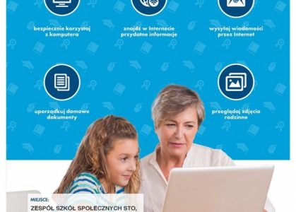 Uczniowie będą uczyli seniorów. Akcja „Profesor wnuczek” w Białymstoku