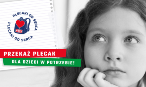 Rusza powakacyjna odsłona akcji EASY Plecaki od serca