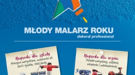 Ruszyła kolejna edycja konkursu Młody Malarz Roku Dekoral Professional BIZNES, Edukacja - Laureaci Młodego Malarza Roku Dekoral Professional 2018, zgodnie z decyzją MEN, zostaną zwolnieni z części pisemnej egzaminu zawodowego.