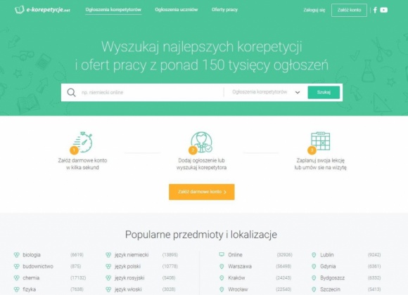 Rewolucja w największym polskim serwisie korepetycji