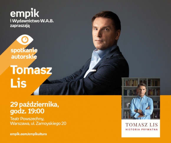 Tomasz Lis w Teatrze Powszechnym