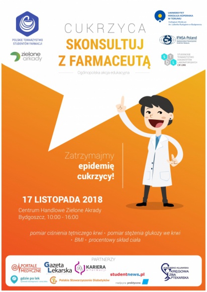 „Skonsultuj z Farmaceutą – Cukrzyca”, czyli ogólnopolska akacja edukacyjna w Zi