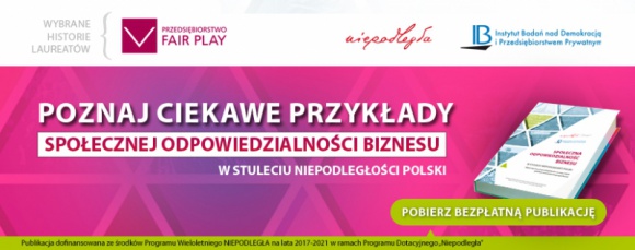 Społeczna odpowiedzialność biznesu w stuleciu niepodległości Polski
