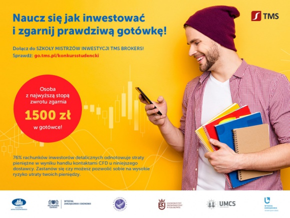 Startuje ogólnopolska Szkoła Mistrzów Inwestycji TMS Brokers!