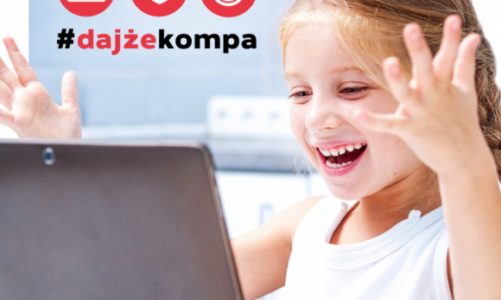 Jak #DajżeKompa obchodzi Dzień Dziecka? Przekazuje kolejne komputery!