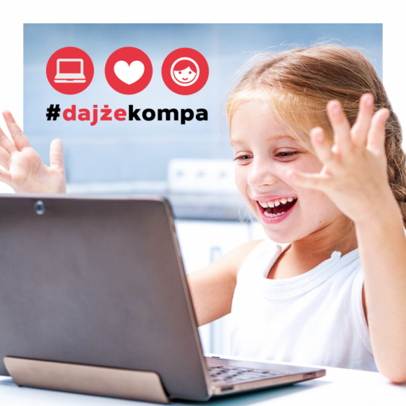 Jak #DajżeKompa obchodzi Dzień Dziecka? Przekazuje kolejne komputery!
