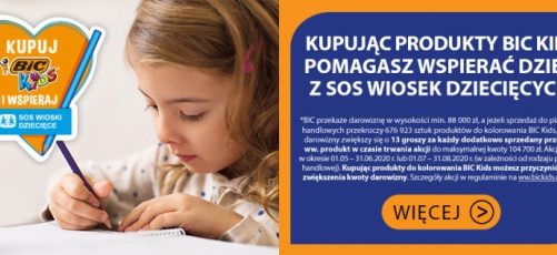 BIC wspiera finansowo SOS Wioski Dziecięce