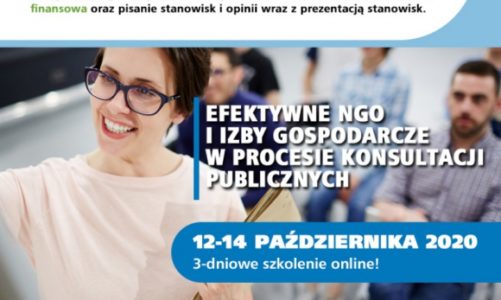RODO, prawo pracy, finanse, konsultacje! Bezpłatne szkolenie online dla NGO