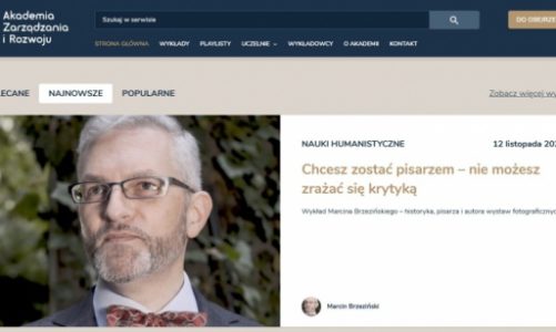 Kariera ministra, dyplomaty czy pisarza – nowe wykłady na azir.edu.pl