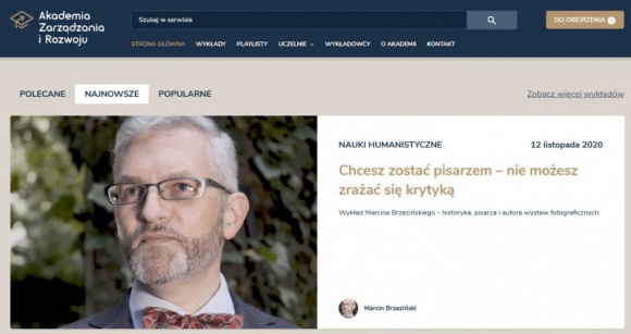 Kariera ministra, dyplomaty czy pisarza – nowe wykłady na azir.edu.pl BIZNES, Edukacja - Kariera ministra, dyplomaty czy pisarza – Małgorzata Jarosińska-Jedynak, Sławomir Majman i Marcin Brzeziński radzą na platformie edukacyjnej azir.edu.pl.