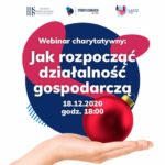 Webinar charytatywny "Jak założyć działalność gospodarczą?"